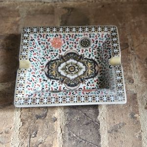Antique/Vintage Asian Medallion Ashtray